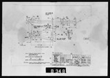 Manufacturer's drawing for Beechcraft C-45, Beech 18, AT-11. Drawing number 186061