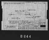 Manufacturer's drawing for North American Aviation B-25 Mitchell Bomber. Drawing number 108-54209