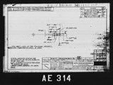 Manufacturer's drawing for North American Aviation B-25 Mitchell Bomber. Drawing number 106-58103