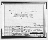 Manufacturer's drawing for Boeing Aircraft Corporation B-17 Flying Fortress. Drawing number 21-9662