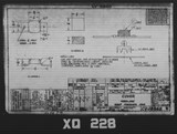 Manufacturer's drawing for Chance Vought F4U Corsair. Drawing number 18868