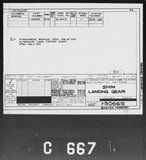 Manufacturer's drawing for Boeing Aircraft Corporation B-17 Flying Fortress. Drawing number 1-30665