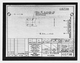 Manufacturer's drawing for Beechcraft AT-10 Wichita - Private. Drawing number 105738