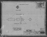 Manufacturer's drawing for North American Aviation B-25 Mitchell Bomber. Drawing number 108-531579