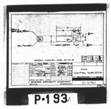 Manufacturer's drawing for Boeing Aircraft Corporation B-17 Flying Fortress. Drawing number 21-6761