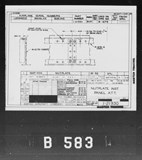 Manufacturer's drawing for Boeing Aircraft Corporation B-17 Flying Fortress. Drawing number 1-21930