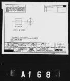 Manufacturer's drawing for Lockheed Corporation P-38 Lightning. Drawing number 196411