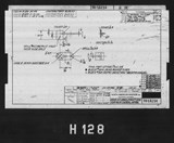Manufacturer's drawing for North American Aviation B-25 Mitchell Bomber. Drawing number 98-58254