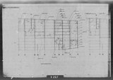 Manufacturer's drawing for North American Aviation B-25 Mitchell Bomber. Drawing number 62B-530108