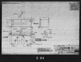 Manufacturer's drawing for North American Aviation B-25 Mitchell Bomber. Drawing number 98-52154