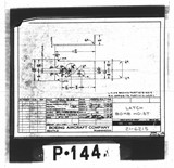 Manufacturer's drawing for Boeing Aircraft Corporation B-17 Flying Fortress. Drawing number 21-6215