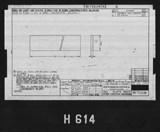 Manufacturer's drawing for North American Aviation B-25 Mitchell Bomber. Drawing number 98-735124