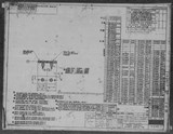 Manufacturer's drawing for North American Aviation B-25 Mitchell Bomber. Drawing number 19-54017