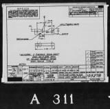 Manufacturer's drawing for Lockheed Corporation P-38 Lightning. Drawing number 195278