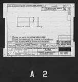 Manufacturer's drawing for North American Aviation B-25 Mitchell Bomber. Drawing number 108-51052