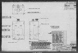 Manufacturer's drawing for North American Aviation B-25 Mitchell Bomber. Drawing number 108-542118