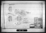 Manufacturer's drawing for Douglas Aircraft Company Douglas DC-6 . Drawing number 3478282