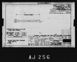Manufacturer's drawing for North American Aviation B-25 Mitchell Bomber. Drawing number 108-588197