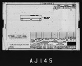 Manufacturer's drawing for North American Aviation B-25 Mitchell Bomber. Drawing number 108-488213