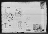 Manufacturer's drawing for North American Aviation B-25 Mitchell Bomber. Drawing number 98-42155