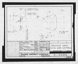 Manufacturer's drawing for Boeing Aircraft Corporation B-17 Flying Fortress. Drawing number 21-9585