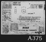 Manufacturer's drawing for Chance Vought F4U Corsair. Drawing number 35390