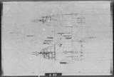 Manufacturer's drawing for North American Aviation B-25 Mitchell Bomber. Drawing number 108-60002