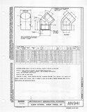 Manufacturer's drawing for Generic Parts - Aviation General Manuals. Drawing number AN941
