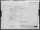 Manufacturer's drawing for North American Aviation B-25 Mitchell Bomber. Drawing number 98-73286