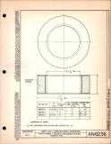 Manufacturer's drawing for Generic Parts - Aviation Standards. Drawing number an6236