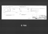 Manufacturer's drawing for Douglas Aircraft Company C-47 Skytrain. Drawing number 3113696