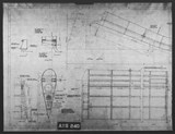 Manufacturer's drawing for Chance Vought F4U Corsair. Drawing number 10069