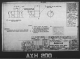 Manufacturer's drawing for Chance Vought F4U Corsair. Drawing number 10720