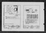 Manufacturer's drawing for North American Aviation B-25 Mitchell Bomber. Drawing number 3F7 3F8