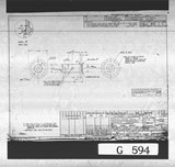 Manufacturer's drawing for Bell Aircraft P-39 Airacobra. Drawing number 33-515-090