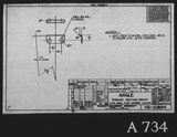 Manufacturer's drawing for Chance Vought F4U Corsair. Drawing number 10684