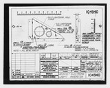 Manufacturer's drawing for Beechcraft AT-10 Wichita - Private. Drawing number 104940