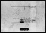 Manufacturer's drawing for Beechcraft C-45, Beech 18, AT-11. Drawing number 181411-3