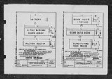 Manufacturer's drawing for North American Aviation B-25 Mitchell Bomber. Drawing number 1D1 1D2