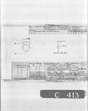 Manufacturer's drawing for Bell Aircraft P-39 Airacobra. Drawing number 33-515-057