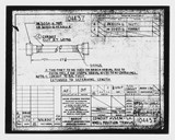 Manufacturer's drawing for Beechcraft AT-10 Wichita - Private. Drawing number 104437