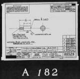 Manufacturer's drawing for Lockheed Corporation P-38 Lightning. Drawing number 193529