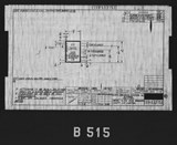 Manufacturer's drawing for North American Aviation B-25 Mitchell Bomber. Drawing number 108-533153