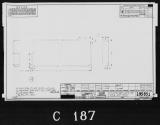 Manufacturer's drawing for Lockheed Corporation P-38 Lightning. Drawing number 195851