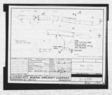 Manufacturer's drawing for Boeing Aircraft Corporation B-17 Flying Fortress. Drawing number 21-6351