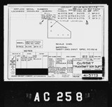 Manufacturer's drawing for Boeing Aircraft Corporation B-17 Flying Fortress. Drawing number 41-5773