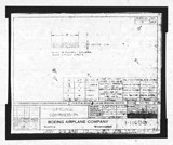 Manufacturer's drawing for Boeing Aircraft Corporation B-17 Flying Fortress. Drawing number 1-11693