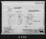 Manufacturer's drawing for North American Aviation B-25 Mitchell Bomber. Drawing number 108-123080