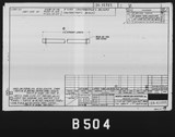 Manufacturer's drawing for North American Aviation P-51 Mustang. Drawing number 104-46885