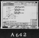 Manufacturer's drawing for Lockheed Corporation P-38 Lightning. Drawing number 200851